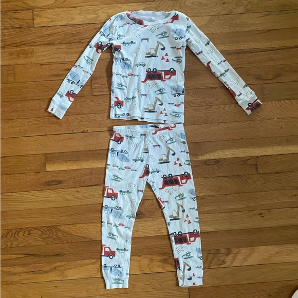 Carter's Other - Carters Pajamas Long Johns Sleeve 4T Toddler Boy Truck Car Transportation Cotton